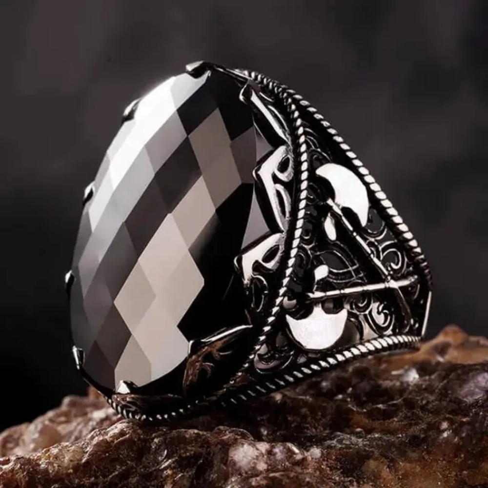 Gemstone Punk Ring
